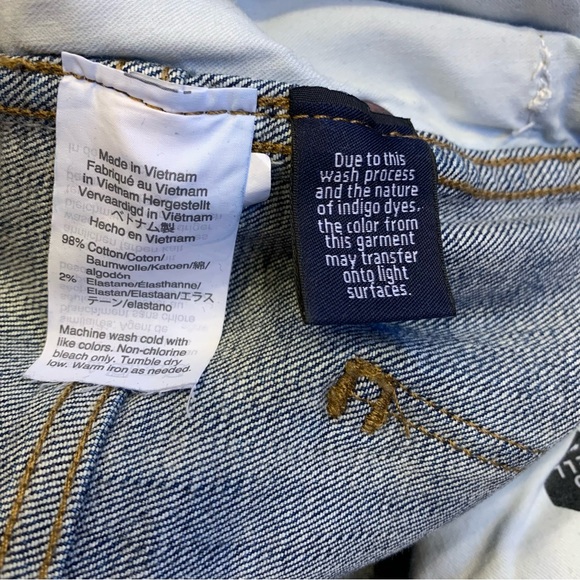 Madewell 9” High-Rise Skinny Blue Jeans with Raw Ankle - Picture 15 of 16